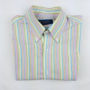 Brooks Brothers striped button down size small